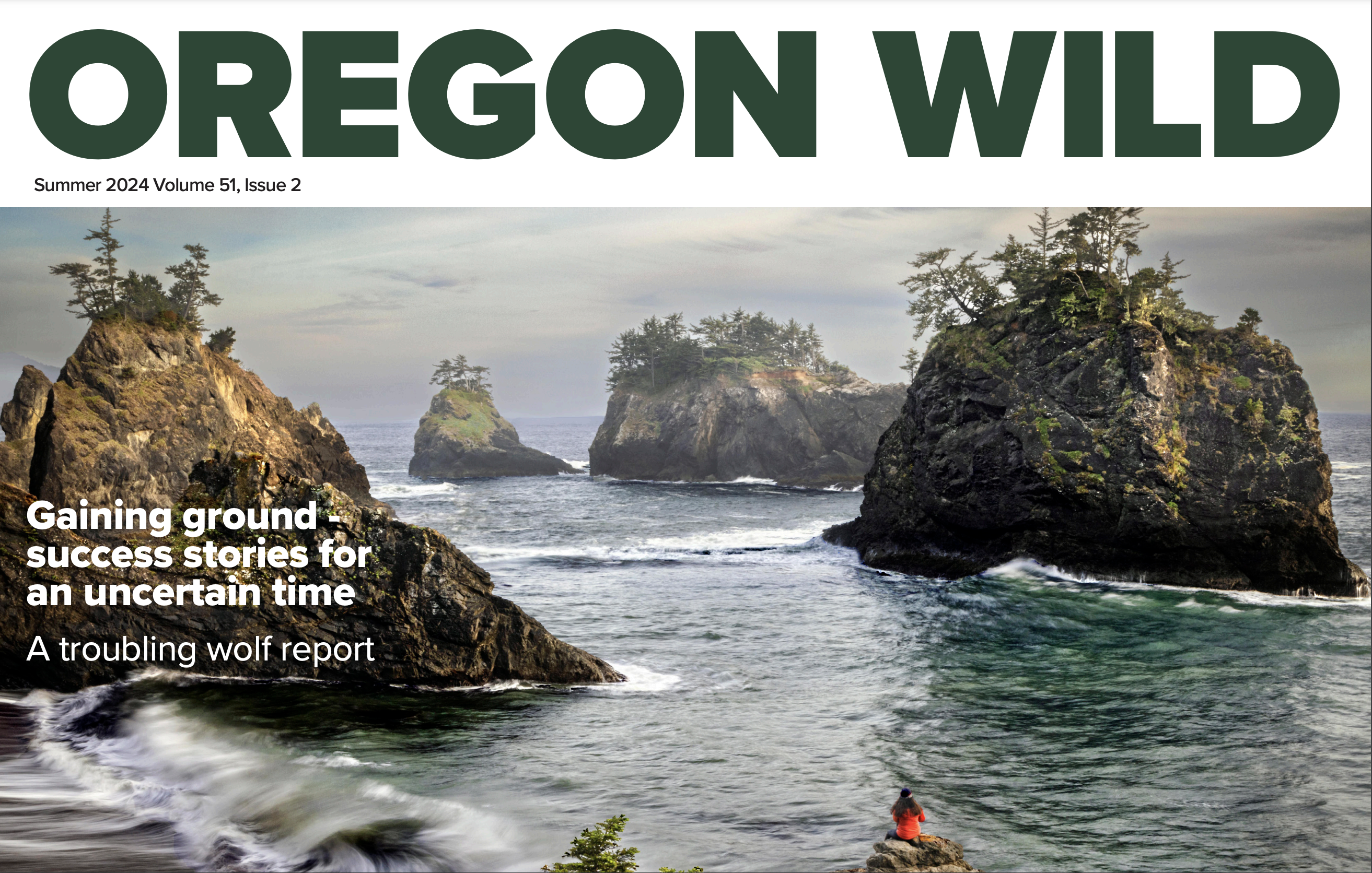 Oregon Wild Summer 2024 Newsletter Cover